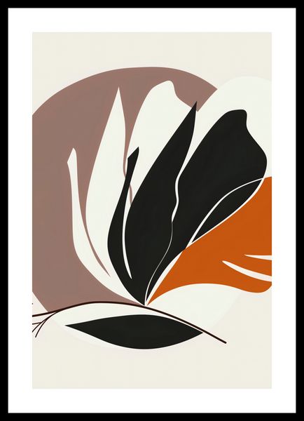 Plakat 68x101cm Elegancja Roślinna zdjęcie 3