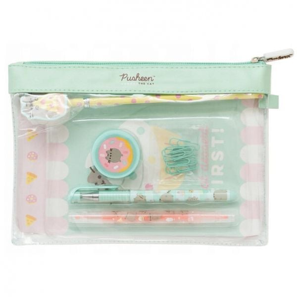 Zestaw szkolny 7 częściowy Kotek Pusheen The Cat zdjęcie 1