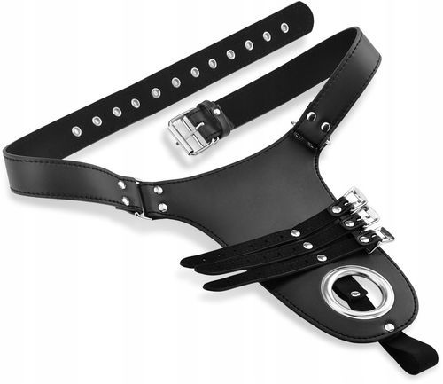 Stringi z dziurką na penisa i regulowanymi paskami na Arena.pl