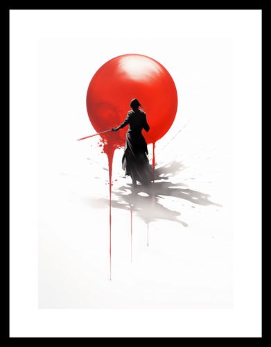 Plakat 20,5x28,4cm Samotny Samuraj na Arena.pl