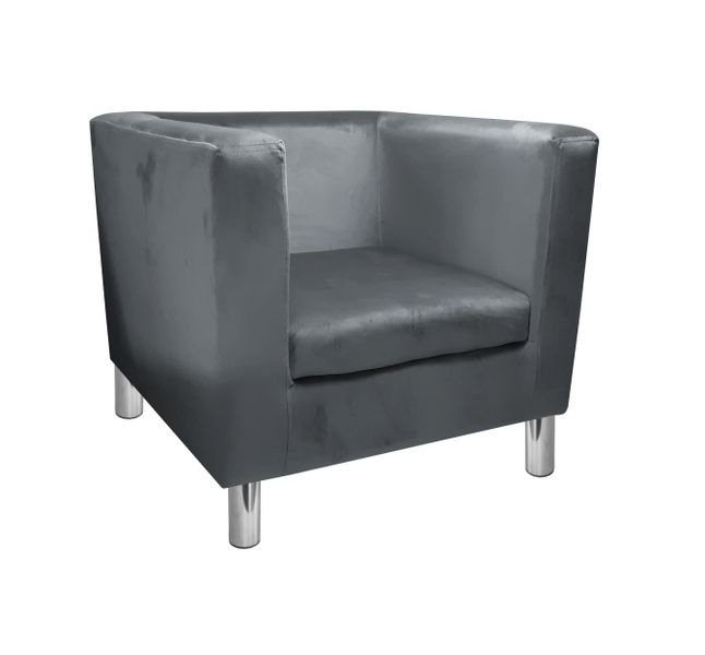 Fotel Monaco nogi chrom BL14 zdjęcie 1