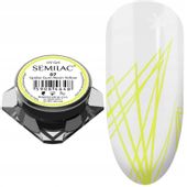 SEMILAC Żel do Zdobień Spider Gum 07 Neon Yellow