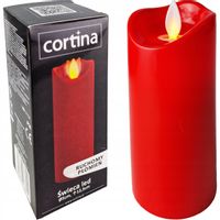 ŚWIECZKA LED WKŁAD DO ZNICZA RUCHOMY PŁOMIEŃ NA BATERIE ŚWIECA 12,5