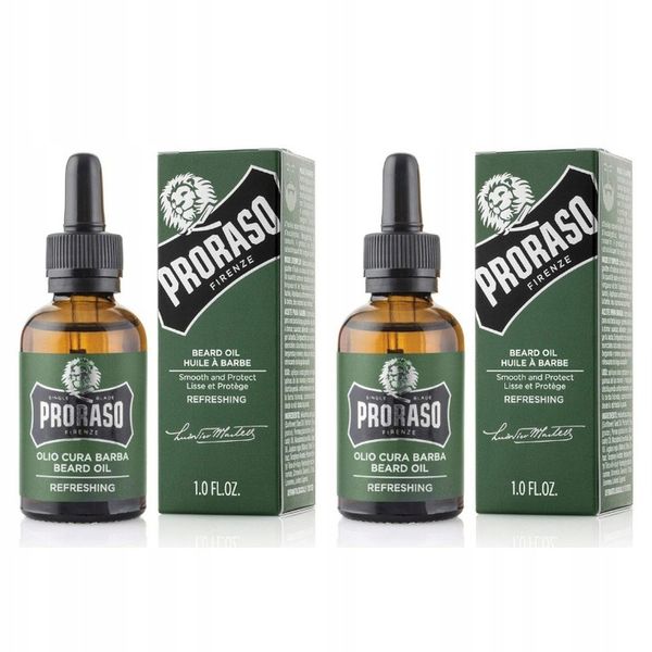 Proraso olejek do brody REFRESHING 30 ml zdjęcie 2