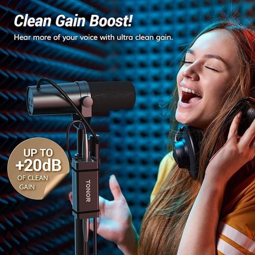 TONOR przedwzmacniacz mikrofonowy dynamiczny profesjonalny na Arena.pl