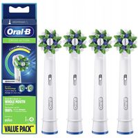 4x 100% ORYGINALNA KOŃCÓWKA ORAL-B CROSS ACTION DO SZCZOTECZKI ELEKTRYCZNEJ