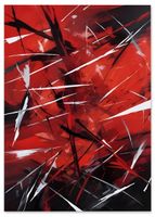 Plakat obraz abstrakcja 30x40 cm