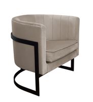 Fotel Glamour podstawa czarna MG09