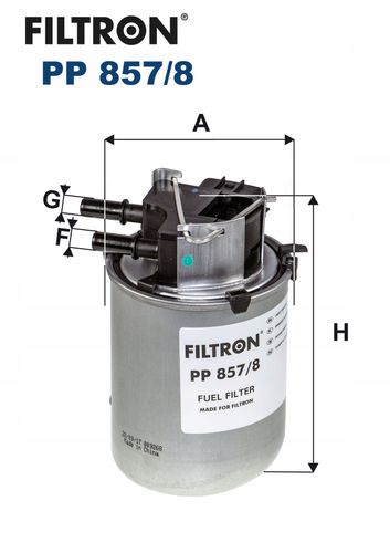 FILTRON FILTR PALIWA PP 857/8 PP857/8 na Arena.pl