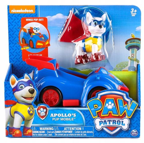 PSI PATROL FIGURKA APOLLO ORAZ SAMOCHÓD PUP MOBILE na Arena.pl