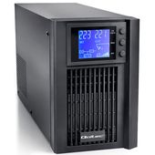 Qoltec UPS 1kVA 800W Pure Sine Wave LCD AVR CE