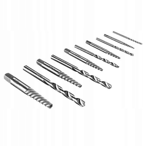 WYKRĘTAKI DO ZERWANYCH ŚRUB Z WIERTŁAMI PILOTUJĄCYMI 10el 09-609 NEO TOOLS na Arena.pl