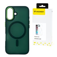Etui plecki na Samsung Galaxy S25 Fashion Case MagSafe - zielone