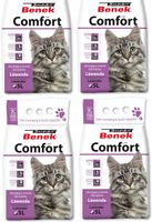 Żwirek dla kota Benek COMFORT Lawenda 20L BENTONITOWY Żwirek Lawendowy