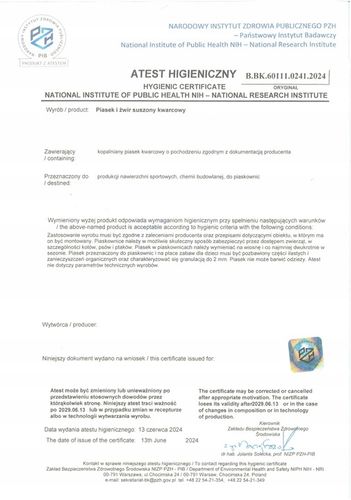 PIASEK KWARCOWY Premium ZASYPKA FUGA DO KOSTKI BRUKOWEJ Suchy 25 kg na Arena.pl