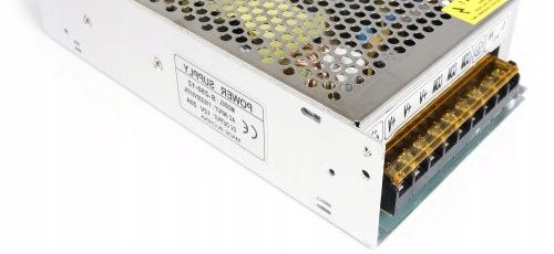 ZASILACZ 12V 250W 20A IP20 DO TAŚM LED, CCTV zdjęcie 2