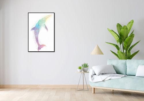 Plakat 61x90,5cm Spektrum Oceanu na Arena.pl