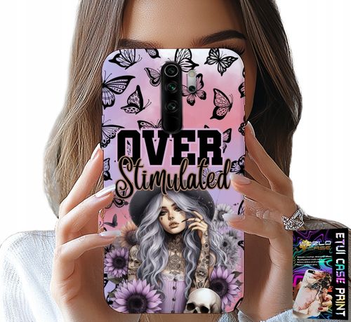 ETUI DO XIAOMI REDMI 9 - OVER STIMULATED, NASTOLETNIE WZORY, CASE na Arena.pl
