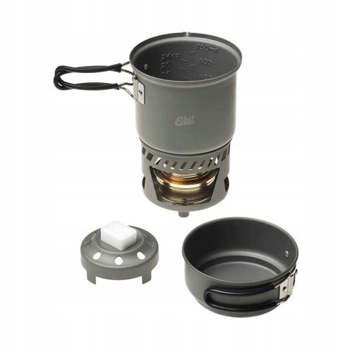 ESBIT KUCHENKA TURYSTYCZA COOKSET 985 ML Z PALNIKIEM SPIRYTUSOWYM na Arena.pl