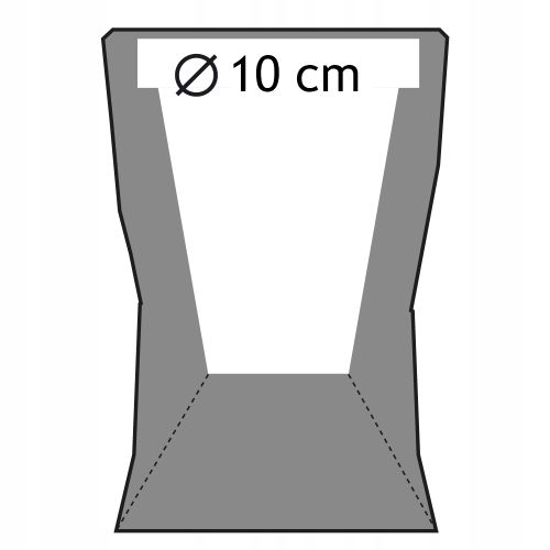 Doniczka okrągła Apollo APL10 | Biały Mat, Kolor Biały Mat, Concrette, Wymiary 11x15.5 cm na Arena.pl
