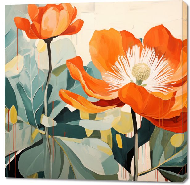 Obraz 100x100cm Żywa Pejzażystyka zdjęcie 1