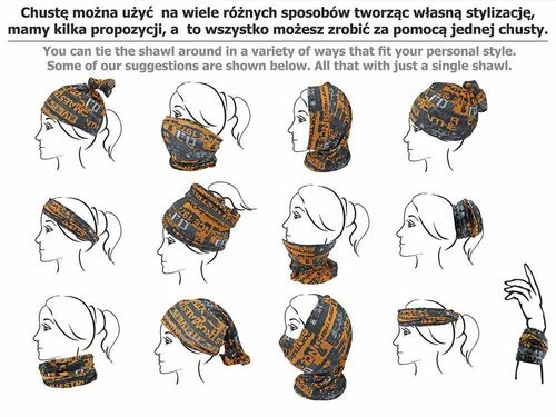 Komin/chusta - alternatywa maseczki na Arena.pl