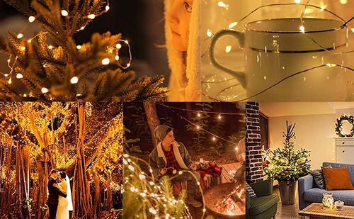 MIKRO LEDY DRUCIKI 20 LED białe ciepłe komplet 10szt z bateriami na Arena.pl