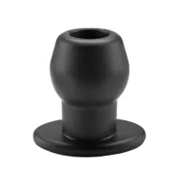 perfect fit tunnel plug xl przezroczysty - anatomiczny korek z otworem