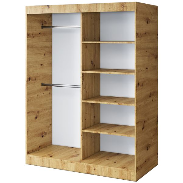 Korpus szafy 150 Regał BIAŁY - RÓŻNE UKŁADY zdjęcie 4