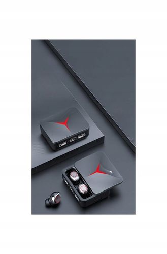 SŁUCHAWKI BEZPRZEWODOWE DOUSZNE M90 PRO MIKROFON BLUETOOTH 5.3 + POWERBANK na Arena.pl