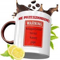Kubek Bordowy Dla Magazyniera Na Urodziny Prezent Z Nadrukiem Ze Zdjęciem