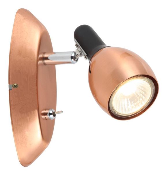 Cross kinkiet 1x50W GU10 miedziany zdjęcie 1