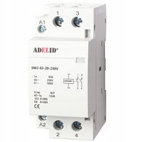 STYCZNIK MODUŁOWY 63-20 230V 63A 40A 1P 2Z 1-FAZ