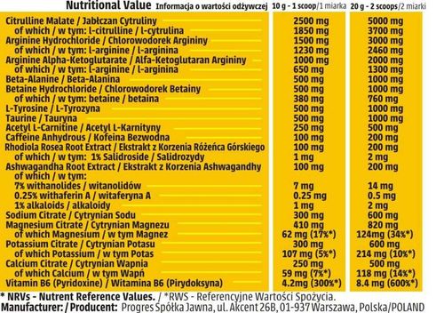 Human Code - PRE SHOQ - 200 g - lemon ice tea na Arena.pl
