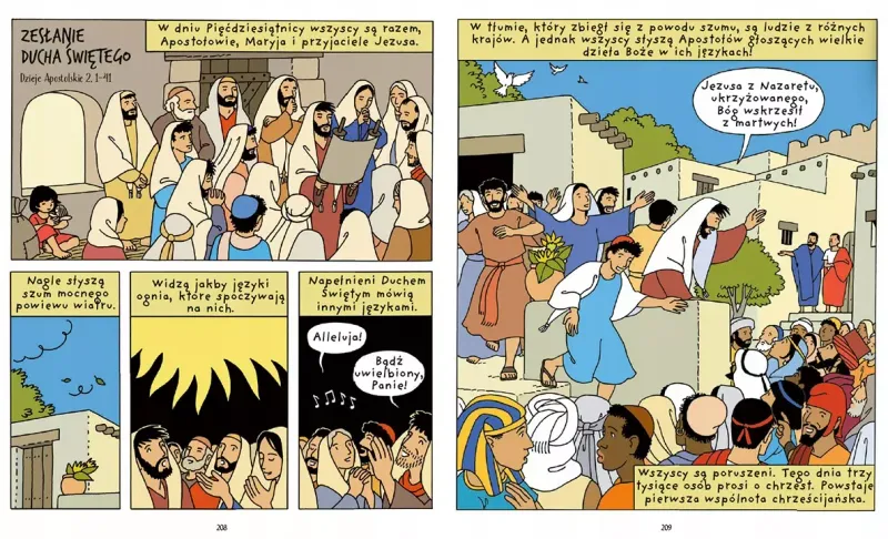 Biblia dla dzieci. Komiks zdjęcie 2