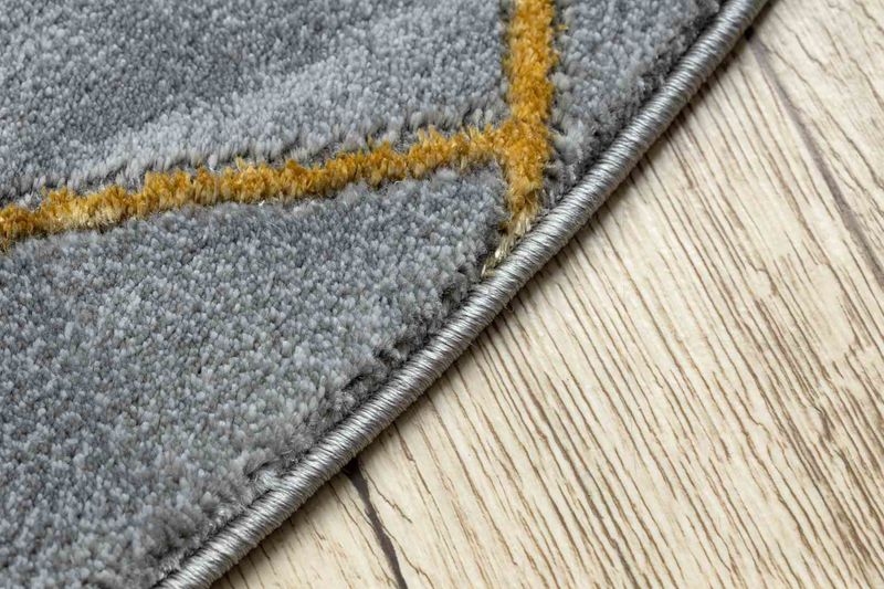 RUG/LU/ESTEMA/MARBLE2/GREY+GOLD/R160 zdjęcie 4