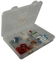 POJEMNIK Z PRZEGRÓDKAMI ORGANIZER NA DROBIAZGI BIŻUTERIĘ POKRYWKĄ SZUFLADY