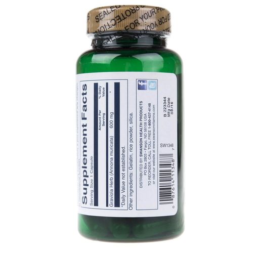 Swanson Grawiola 600 mg - 60 kapsułek na Arena.pl