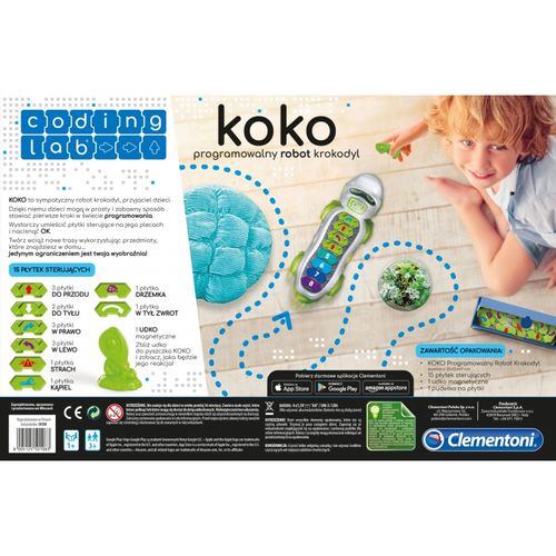 Clementoni Koko Programowalny Robot Krokodyl na Arena.pl
