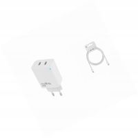 Ładowarka sieciowa GaN 45W dwa USB-C z kabelem do Xiaomi Redmi Note 8 Pro