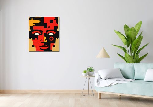 Obraz 60x70cm Puzzle Tożsamości na Arena.pl