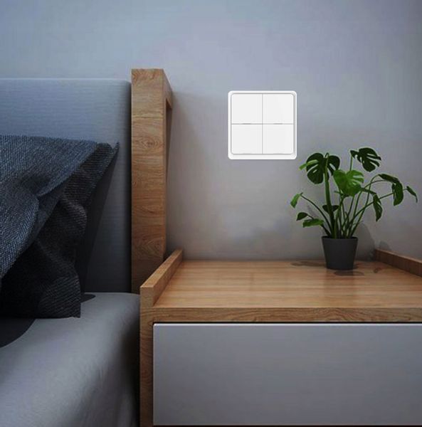 Włącznik Pilot Scen 4 Kanały 12 Program ZigBee TUYA Bezprzewodowy zdjęcie 8