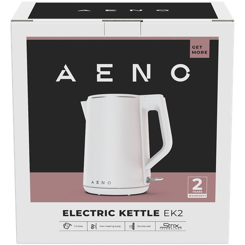 aeno czajnik ek2 (1.5 l), biały na Arena.pl