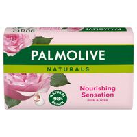 mydło w kostce palmolive naturals milk & rose 90g