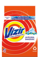 VIZIR Alpejska Świeżość Proszek do białych 1,1kg
