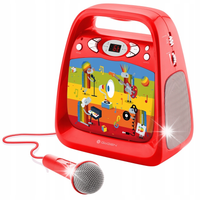 GoGEN Głośnik karaoke boombox odtwarzacz cd z mikrofonem DECKOKARAOKEB