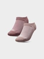 4F Damskie skarpetki treningowe 2 pary pastelowy róż Rozmiar 35-38