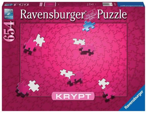 RAVENSBURGER PUZZLE 654 EL. KRYPT RÓŻOWE na Arena.pl