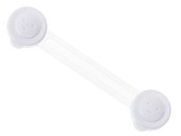 KX6324 Zabezpieczenie blokada do szuflad szafek miś biało - transparentmy