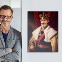 PORTRET OBRAZ ze ZDJĘCIA CANVAS na URODZINY 18-99